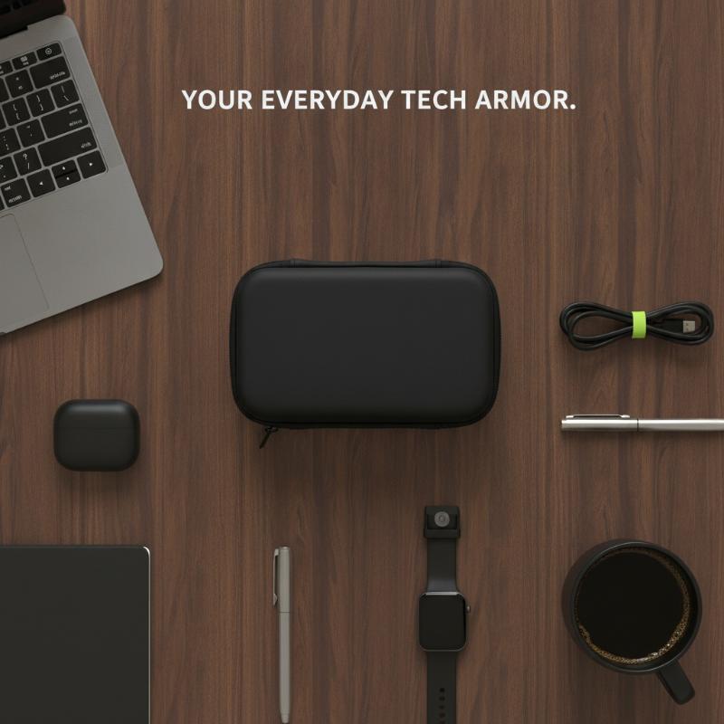Power Banks - Portable EVA Shockproof Storage Case Water