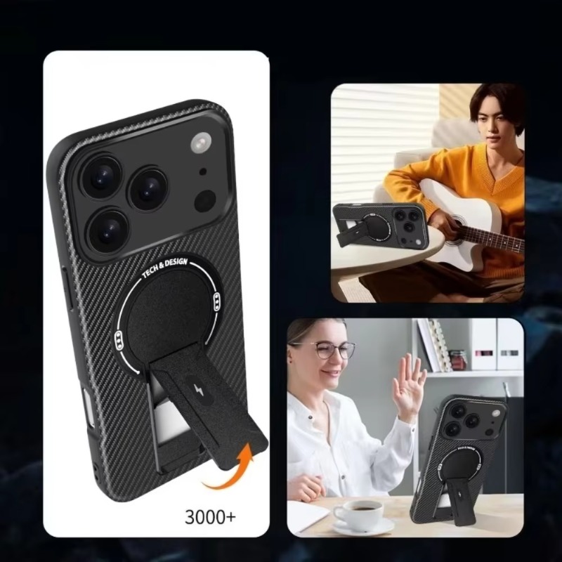 Luxury Invisible Stand Magneti - Matte Hard Pc Back Case 评论和价格