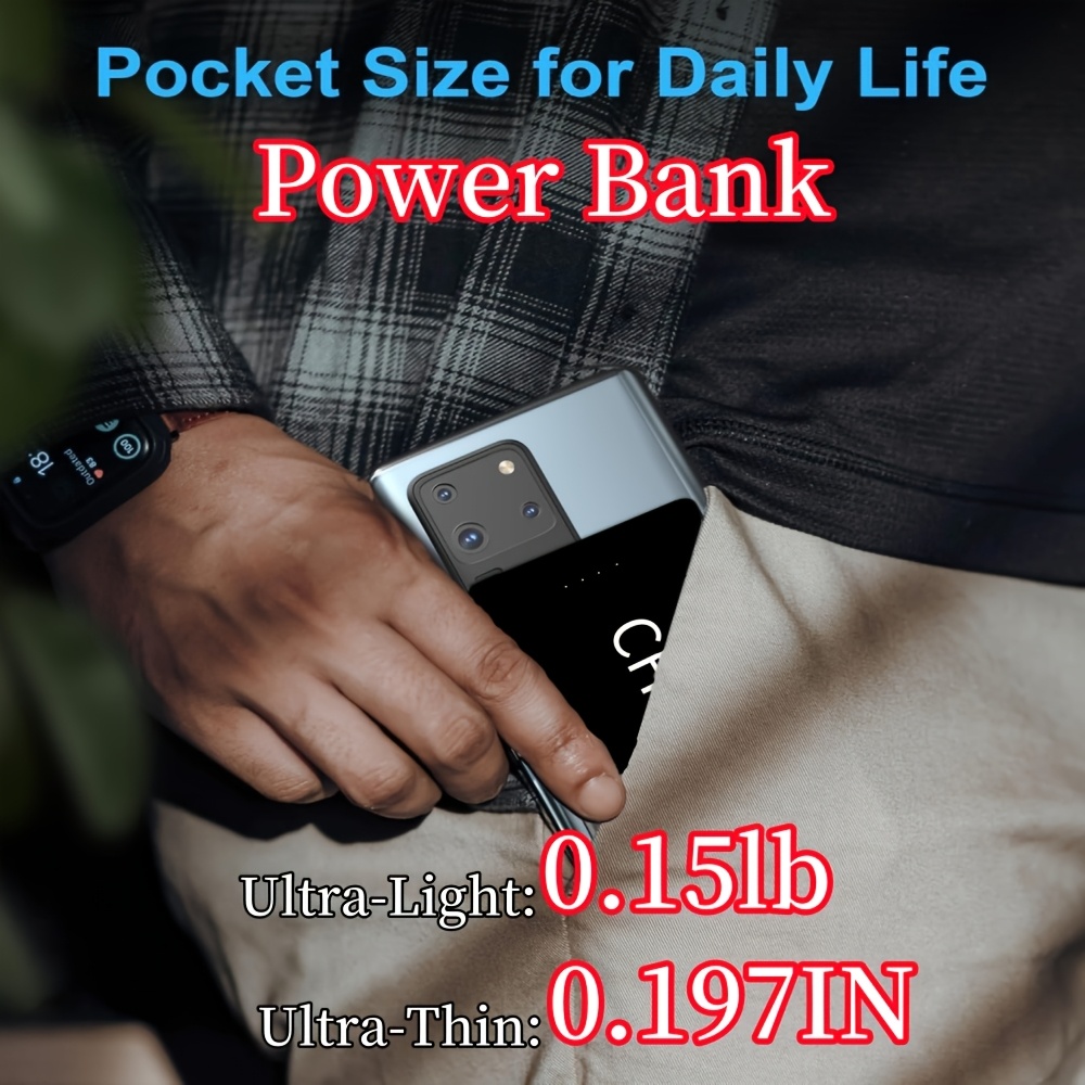 CHXDEV Mini Magnetic Power Ban - Power Banks 评论和价格