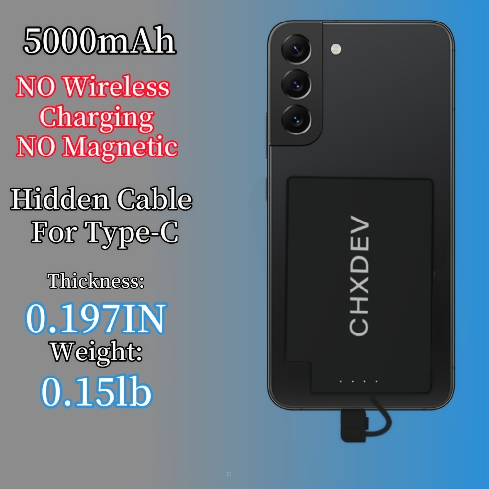 CHXDEV Mini Magnetic Power Ban - Power Banks 评论和价格