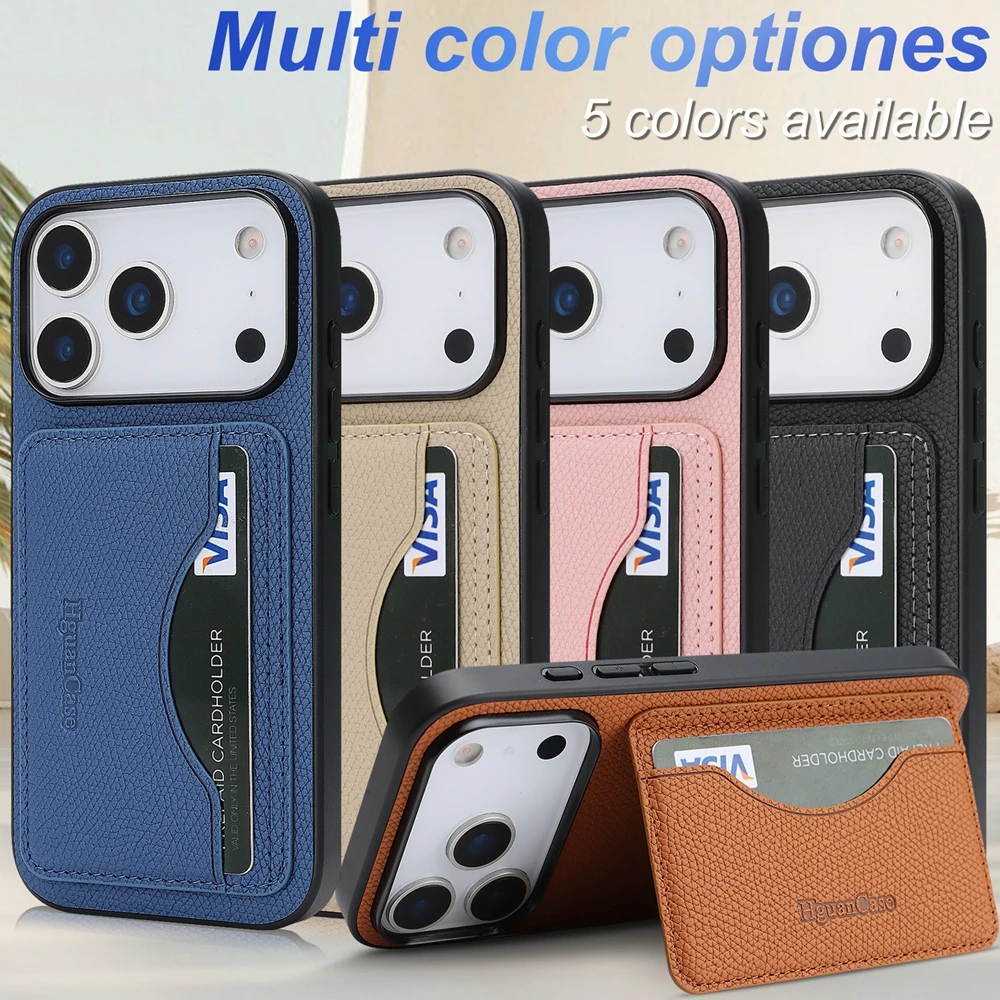 Leather Case Cards Bag Kicksta - Leather Wallet Card Holder Phone Cover 评论和价格