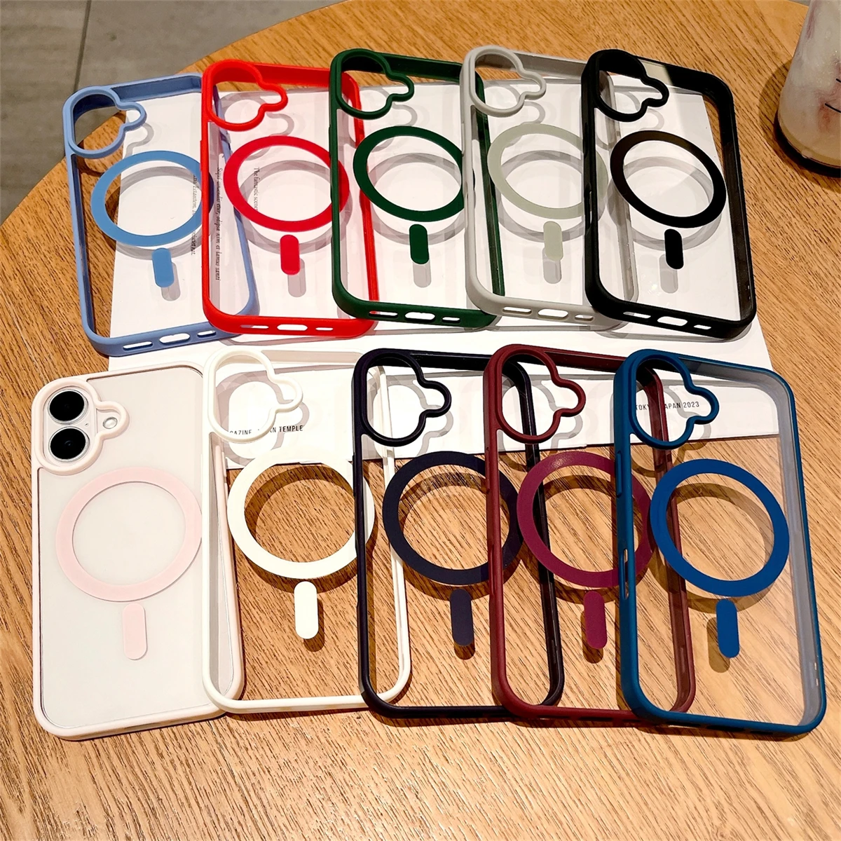 Luxury Shockproof For Magsafe  - Clear Shockproof Bumper Case 评论和价格