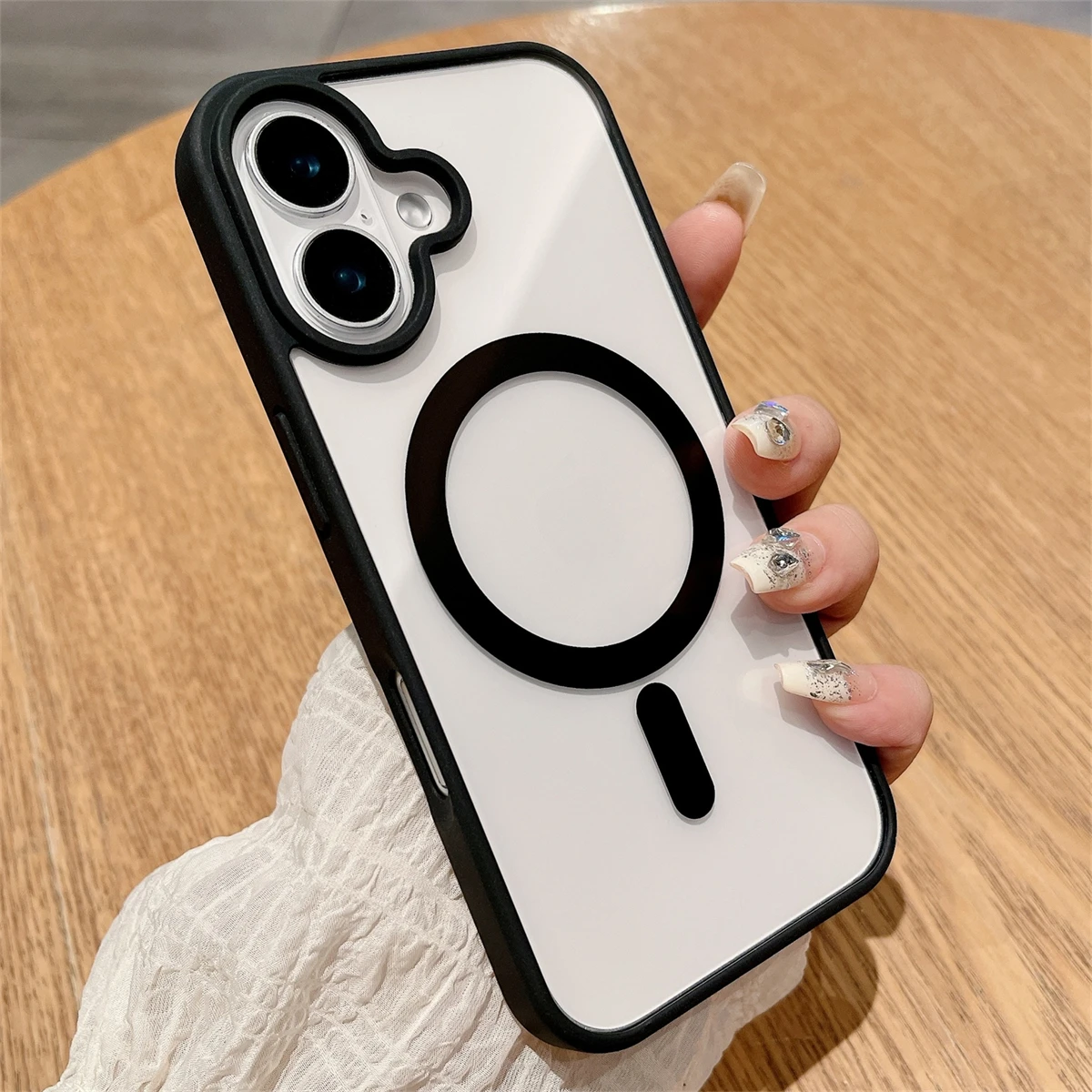 Luxury Shockproof For Magsafe  - Clear Shockproof Bumper Case 评论和价格