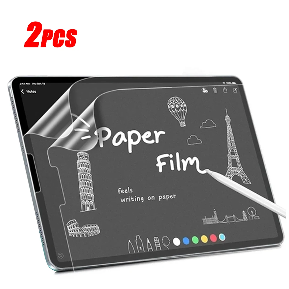 2PCS Like Paper Matte Film Scr - Matte Anti Glare Screen Protector 评论和价格