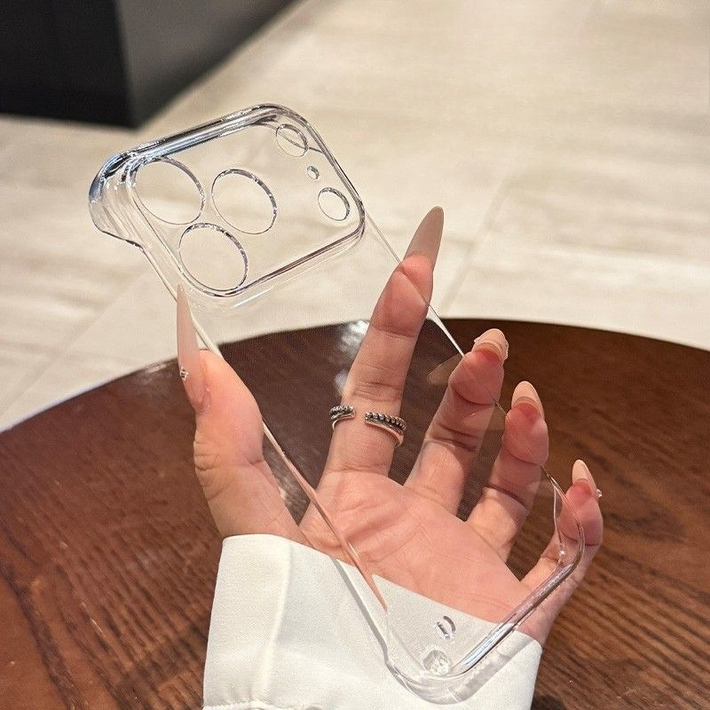 Ultra Thin Clear Frameless PC  - Ultra Thin Frameless Phone Cover 评论和价格