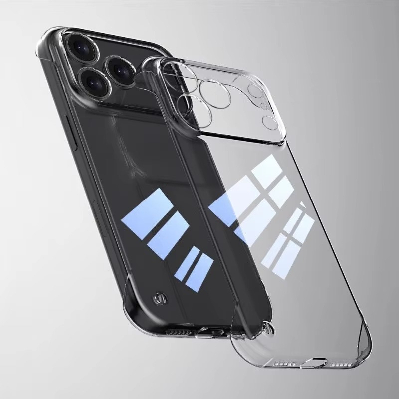 Ultra Thin Clear Frameless PC  - Ultra Thin Frameless Phone Cover 评论和价格