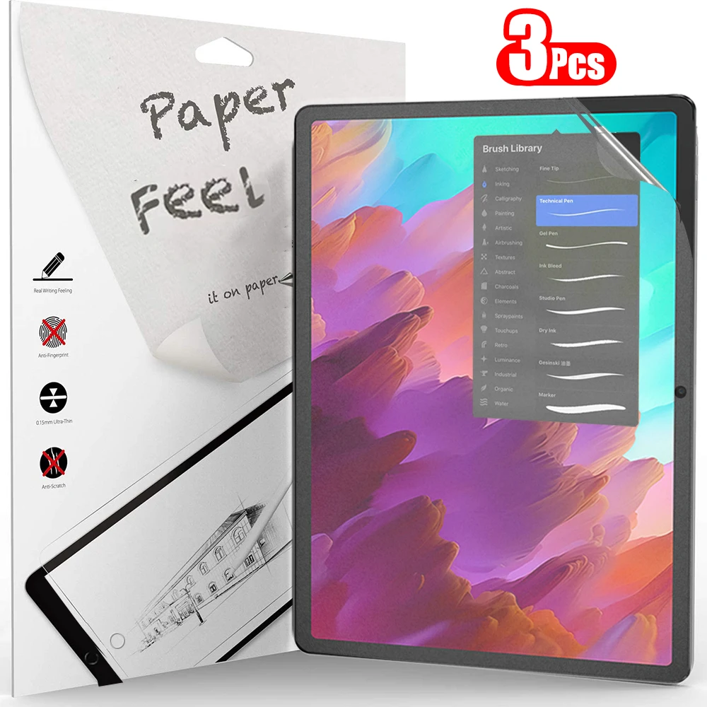 3Pcs Like Paper Feel Screen Pr - Matte Anti Glare Screen Protector 评论和价格