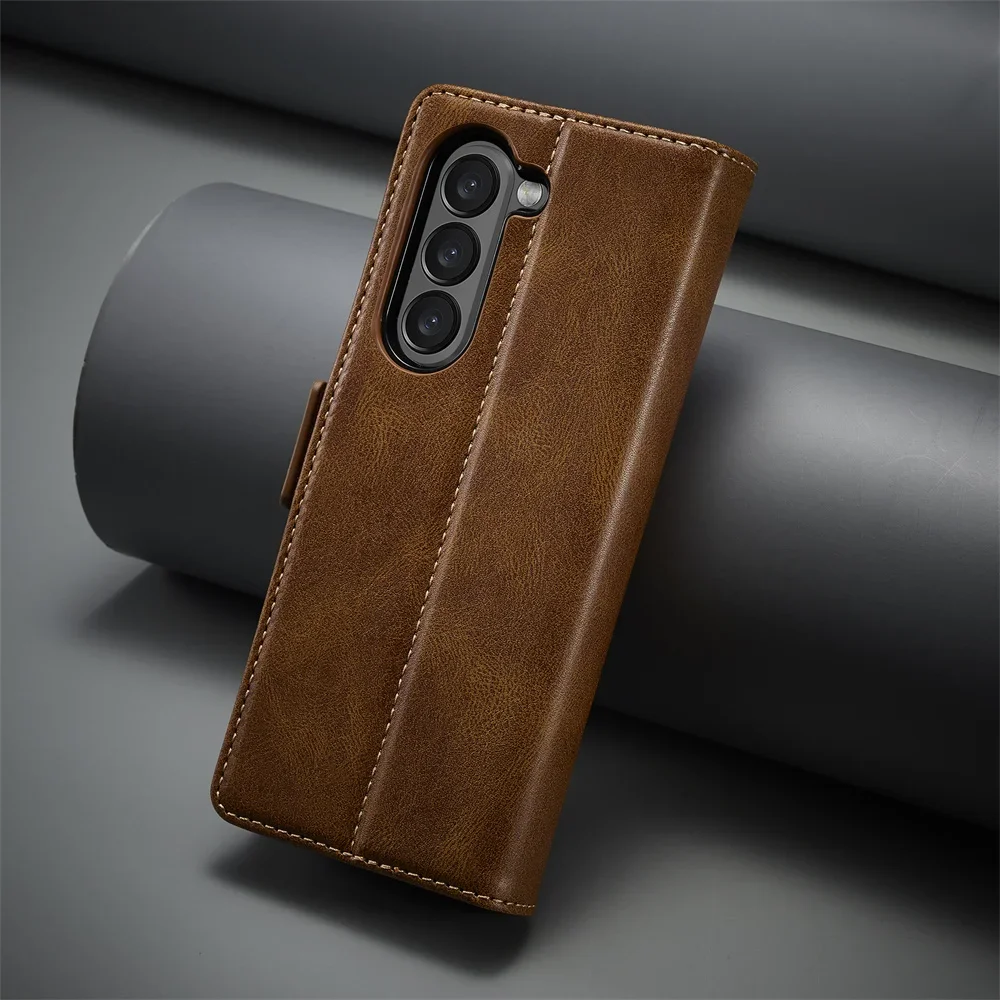 Leather Wallet Phone Case For  - Leather Wallet Card Holder Phone Cover 评论和价格