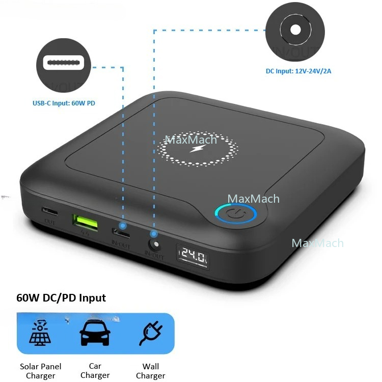 Portable Battery 24000mah For  - Power Banks 评论和价格
